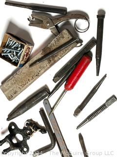 Vintage Hand Tools and Snap-On box