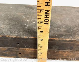 Antique Cobblers Box With Tools and Base