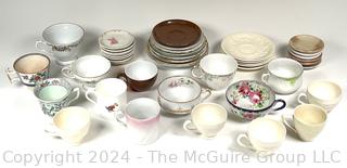 Selection of Tea Cups, Mugs and Saucers