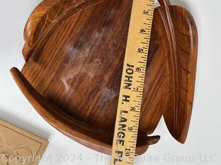 Collection of Wooden Kitchenware or Treenware