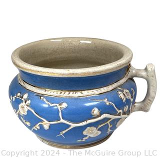 Chamber Pot in Japanica Pattern by Burgess & Campbell. 7 x 10"