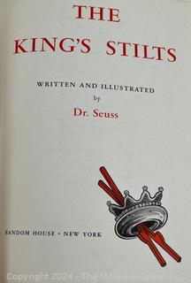 The King's Stilts by Dr. Seuss 1939 First Edition