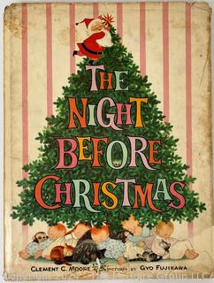 The Night Before Christmas by Clement Moore with Illustrations by Gyo Fujikawa 1961 Book