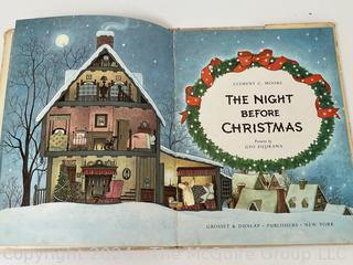 The Night Before Christmas by Clement Moore with Illustrations by Gyo Fujikawa 1961 Book