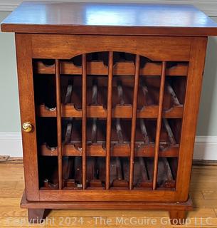 Wine Cabinet Dry Bar. Measures 24w x 16d x 27h"