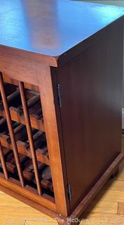 Wine Cabinet Dry Bar. Measures 24w x 16d x 27h"