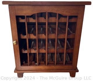 Wine Cabinet Dry Bar. Measures 24w x 16d x 27h"