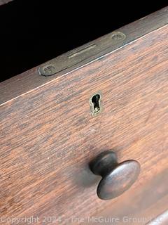 Victorian Empire Sideboard Server Buffet. Measures 50.5w x 24d x 35h"