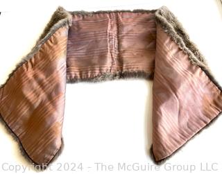 Light Brown Fur Stole or Wrap