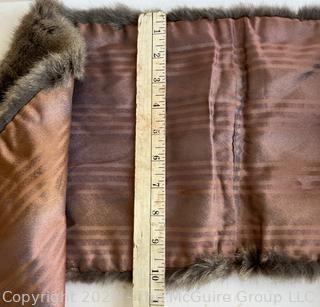 Light Brown Fur Stole or Wrap