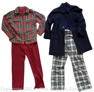 Vintage Plaid Pants and Jackets