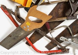 Group of Hand Saws