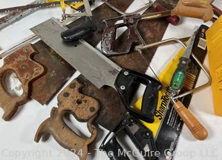 Group of Hand Saws