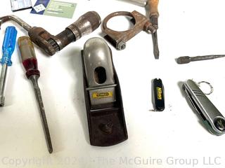 Hand Tools Including Hand Braces, Bits, Plane, Hole Saws, Jacknives ... (was 379)