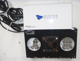 Two (2) Ecotech Marine LED Aquarium Lighting Systems. Working