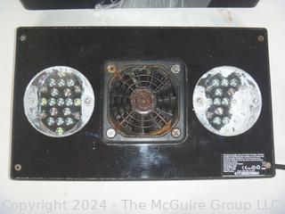 Two (2) Ecotech Marine LED Aquarium Lighting Systems. Working