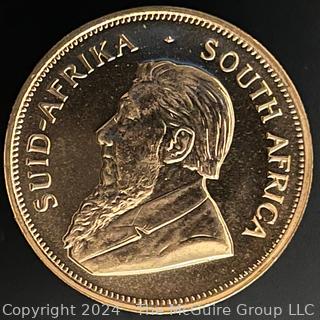 1979 South Africa 1 oz Gold Krugerrand {AUTOMATIC BILLING OF CREDIT CARDS ON FILE ARE DISABLED FOR THIS LOT.  PAYMENT MUST BE BY CERTIFIED FUNDS ONLY BEFORE OR AT REMOVAL}
