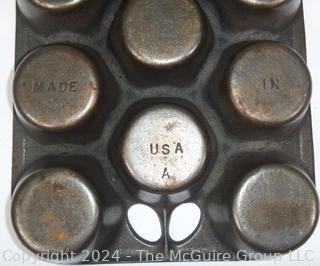 Cast Iron Corn Bread and Muffin Pans (unbranded)