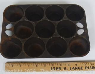 Cast Iron Corn Bread and Muffin Pans (unbranded)