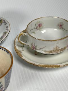 Porcelain Tea Cups and Saucers 