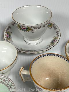 Porcelain Tea Cups and Saucers 