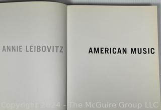 Coffee Table Books Including American Music by Anne Leibovitz  and Frank Lloyd Wright Architect Phaidon 417 illustrations - Robert McCarter