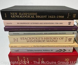 New England Genealogical Reference Books