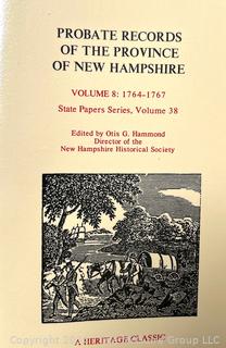 New England Genealogy Record Reference Books