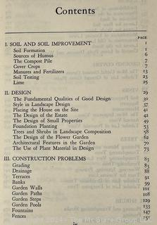 Meta Givens Modern Encyclopedia of Cooking, 1949 and America's Garden Book, 1939.