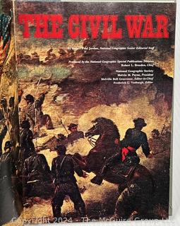 Six (6)  War History Books 