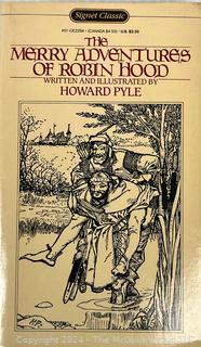 Collection of Historical Books on Robin Hood and Errol Flynn Film Adaptions