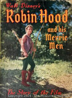 Collection of Historical Books on Robin Hood and Errol Flynn Film Adaptions