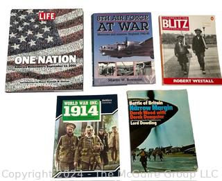 Five (5) Military History Books and Magazines