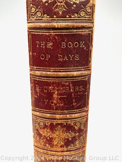 1866 The Book of Days: A Miscellany of Popular Antiquities in Connection with the Calendar Vol. 1