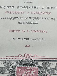 1866 The Book of Days: A Miscellany of Popular Antiquities in Connection with the Calendar Vol. 1