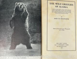 Thirteen (13) Books, Including The Adventures Of Tom Sawyer, "Falcon, Fly Back" By Blaisdell, Plants In Winter By Mizumura, Nursery Friends From France By Olive Beaupre Miller, Last Of The Great Scouts Buffalo Bill By Wetmore & Zane Grey, Wild Grizzlies Of Alaska By Holzworth 