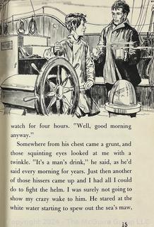 Thirteen (13) Books, Including The Adventures Of Tom Sawyer, "Falcon, Fly Back" By Blaisdell, Plants In Winter By Mizumura, Nursery Friends From France By Olive Beaupre Miller, Last Of The Great Scouts Buffalo Bill By Wetmore & Zane Grey, Wild Grizzlies Of Alaska By Holzworth 