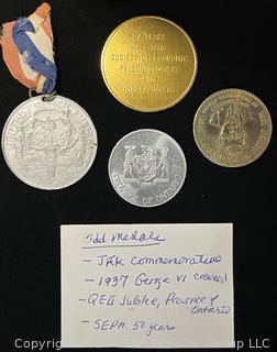 Four (4) Medals and Commemorates 