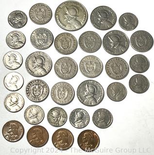 Collection of Panama Balboa Coins (1961-1973)