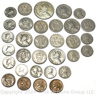 Collection of Panama Balboa Coins (1961-1973)