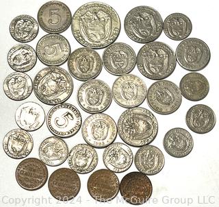 Collection of Panama Balboa Coins (1961-1973)