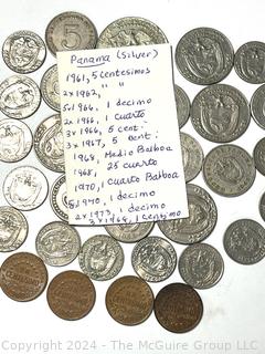 Collection of Panama Balboa Coins (1961-1973)