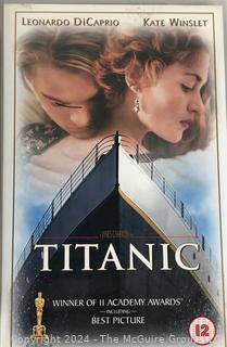 Group of Titanic Movie Books, Board Game and Publications