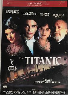 Group of Titanic Movie Books, Board Game and Publications