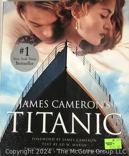 Group of Titanic Movie Books, Board Game and Publications