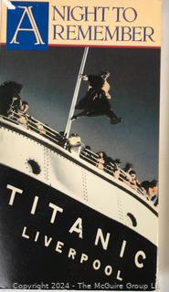 Group of Titanic Movie Books, Board Game and Publications