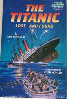 Group of Titanic Movie Books, Board Game and Publications