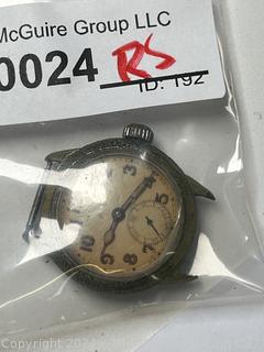 Men's Hamilton WWII US Military H1 Army Ordinance Dept Watch U.S.A. OD-80707. Will not Wind.