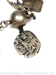 Sterling Silver Charm Bracelet from Guatemala. 

