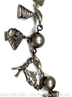 Sterling Silver Charm Bracelet from Guatemala. 

